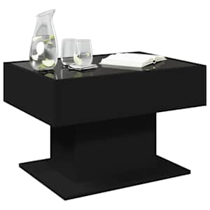 Konferenční stolek s LED černý 70 x 50 x 45 cm kompozitní dřevo - obrázek 5
