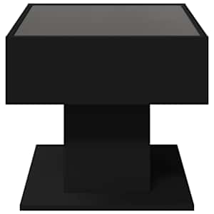 Konferenční stolek s LED černý 70 x 50 x 45 cm kompozitní dřevo - obrázek 7