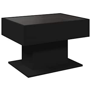 Konferenční stolek s LED černý 70 x 50 x 45 cm kompozitní dřevo - obrázek 8