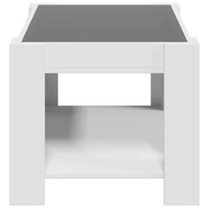 Konferenční stolek s LED bílý 73 x 53 x 45 cm kompozitní dřevo - obrázek 7
