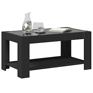 Konferenční stolek s LED černý 93 x 53 x 45 cm kompozitní dřevo - obrázek 5