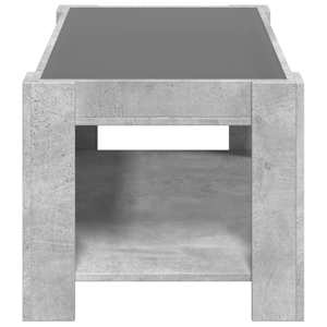 Konferenční stolek s LED betonově šedý 93 x 53 x 45 cm kompozit - obrázek 7