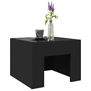 Konferenční stolek s Infinity LED černý 40 x 40 x 30 cm - obrázek 5
