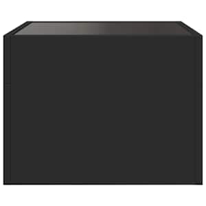 Konferenční stolek s Infinity LED černý 40 x 40 x 30 cm - obrázek 7