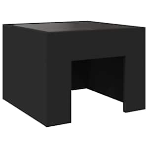 Konferenční stolek s Infinity LED černý 40 x 40 x 30 cm - obrázek 8