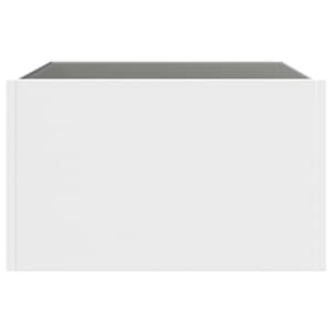 Konferenční stolek s Infinity LED bílý 50 x 50 x 30 cm - obrázek 7