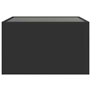 Konferenční stolek s Infinity LED černý 50 x 50 x 30 cm - obrázek 7