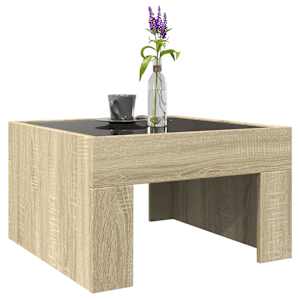 Konferenční stolek s Infinity LED dub sonoma 50 x 50 x 30 cm - obrázek 5