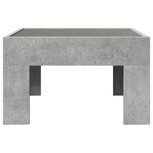 Konferenční stolek s Infinity LED betonově šedý 50 x 50 x 30 cm - obrázek 6