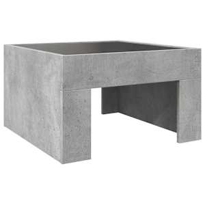 Konferenční stolek s Infinity LED betonově šedý 50 x 50 x 30 cm - obrázek 8