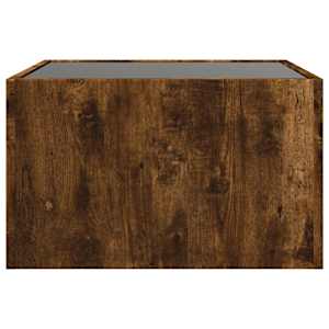 Konferenční stolek s Infinity LED kouřový dub 50 x 50 x 30 cm - obrázek 7