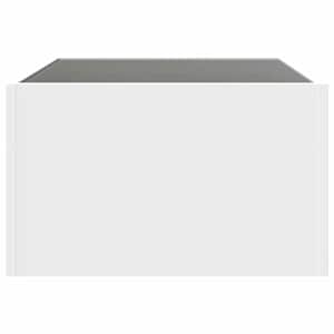 Konferenční stolek s Infinity LED bílý 70 x 50 x 30 cm - obrázek 7