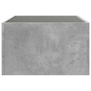 Konferenční stolek s Infinity LED betonově šedý 70 x 50 x 30 cm - obrázek 7