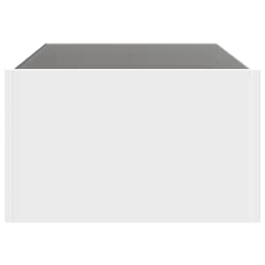 Konferenční stolek s Infinity LED bílý 90 x 50 x 30 cm - obrázek 7