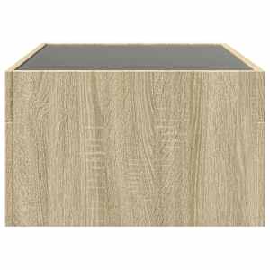 Konferenční stolek s Infinity LED dub sonoma 90 x 50 x 30 cm - obrázek 7