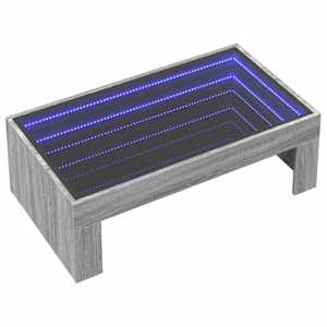 Konferenční stolek s Infinity LED šedý sonoma 90 x 50 x 30 cm - obrázek 3