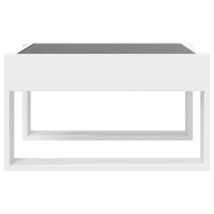 Konferenční stolek s Infinity LED bílý 50 x 53 x 30 cm - obrázek 6