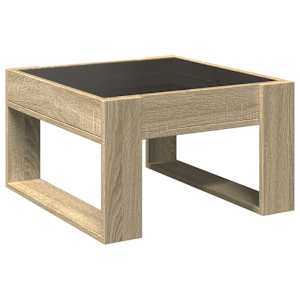 Konferenční stolek s Infinity LED dub sonoma 50 x 53 x 30 cm - obrázek 8