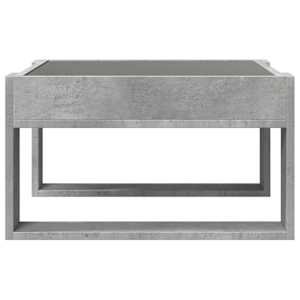 Konferenční stolek s Infinity LED betonově šedý 50x53x30 cm - obrázek 6