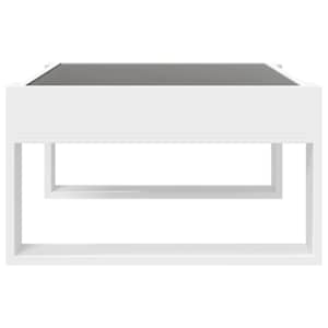 Konferenční stolek s Infinity LED bílý 70 x 53 x 30 cm - obrázek 7