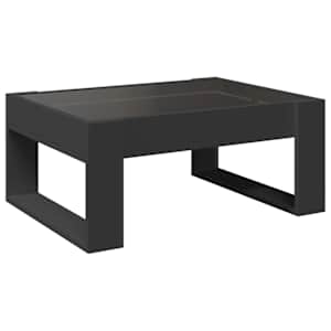 Konferenční stolek s Infinity LED černý 70 x 53 x 30 cm - obrázek 8