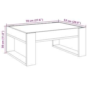 Konferenční stolek s Infinity LED šedý sonoma 70 x 53 x 30 cm - obrázek 13