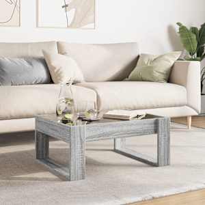 Konferenční stolek s Infinity LED šedý sonoma 70 x 53 x 30 cm - obrázek 4