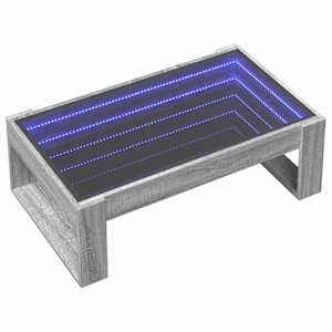 Konferenční stolek s Infinity LED šedý sonoma 90 x 53 x 30 cm - obrázek 3