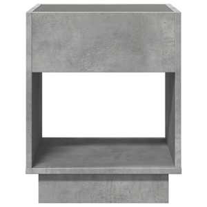 Konferenční stolek s Infinity LED betonově šedý 40 x 40 x 50 cm - obrázek 6