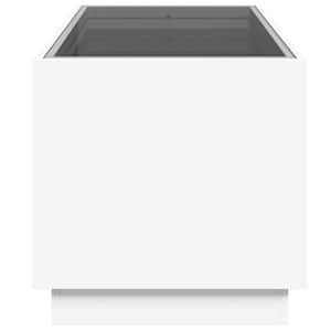 Konferenční stolek s Infinity LED bílý 70 x 50 x 50 cm - obrázek 7