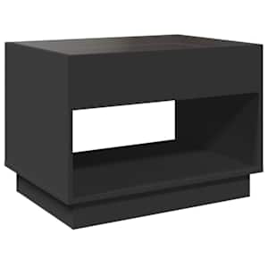 Konferenční stolek s Infinity LED černý 70 x 50 x 50 cm - obrázek 8