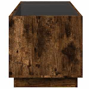 Konferenční stolek s Infinity LED kouřový dub 70 x 50 x 50 cm - obrázek 7