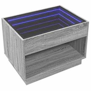 Konferenční stolek s Infinity LED šedý sonoma 70 x 50 x 50 cm - obrázek 5