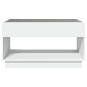 Konferenční stolek s Infinity LED bílý 90 x 50 x 50 cm - obrázek 6