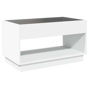 Konferenční stolek s Infinity LED bílý 90 x 50 x 50 cm - obrázek 8
