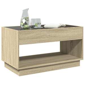 Konferenční stolek s Infinity LED dub sonoma 90 x 50 x 50 cm - obrázek 4