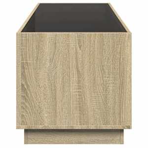 Konferenční stolek s Infinity LED dub sonoma 90 x 50 x 50 cm - obrázek 7