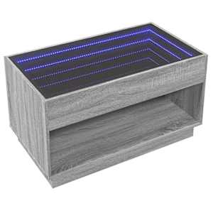 Konferenční stolek s Infinity LED šedý sonoma 90 x 50 x 50 cm - obrázek 5