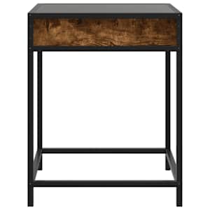 Konferenční stolek s Infinity LED kouřový dub 40 x 40 x 51 cm - obrázek 6