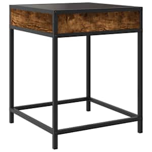 Konferenční stolek s Infinity LED kouřový dub 40 x 40 x 51 cm - obrázek 8