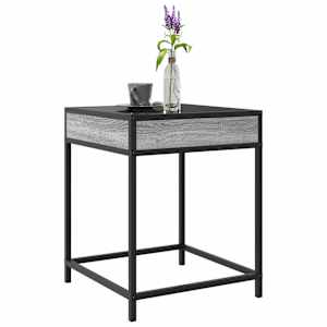 Konferenční stolek s Infinity LED šedý sonoma 40 x 40 x 51 cm - obrázek 5