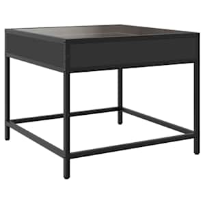 Konferenční stolek s Infinity LED černý 50 x 50 x 41 cm - obrázek 8