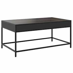 Konferenční stolek s Infinity LED černý 90 x 50 x 41 cm - obrázek 8
