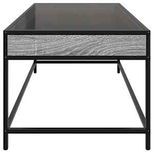 Konferenční stolek s Infinity LED šedý sonoma 90 x 50 x 41 cm - obrázek 7