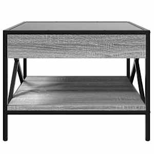 Konferenční stolek s Infinity LED šedý sonoma 50 x 50 x 38 cm - obrázek 6