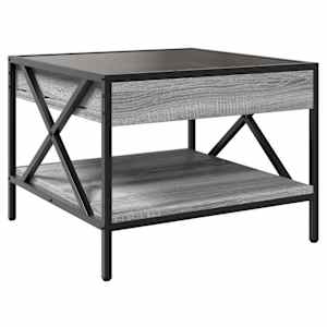 Konferenční stolek s Infinity LED šedý sonoma 50 x 50 x 38 cm - obrázek 8