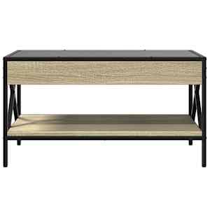 Konferenční stolek s Infinity LED dub sonoma 70 x 50 x 38 cm - obrázek 6
