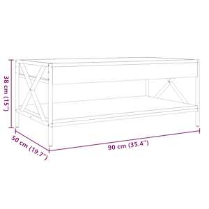 Konferenční stolek s Infinity LED dub sonoma 90 x 50 x 38 cm - obrázek 13