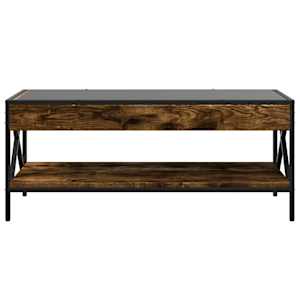 Konferenční stolek s Infinity LED kouřový dub 90 x 50 x 38 cm - obrázek 6