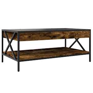 Konferenční stolek s Infinity LED kouřový dub 90 x 50 x 38 cm - obrázek 8